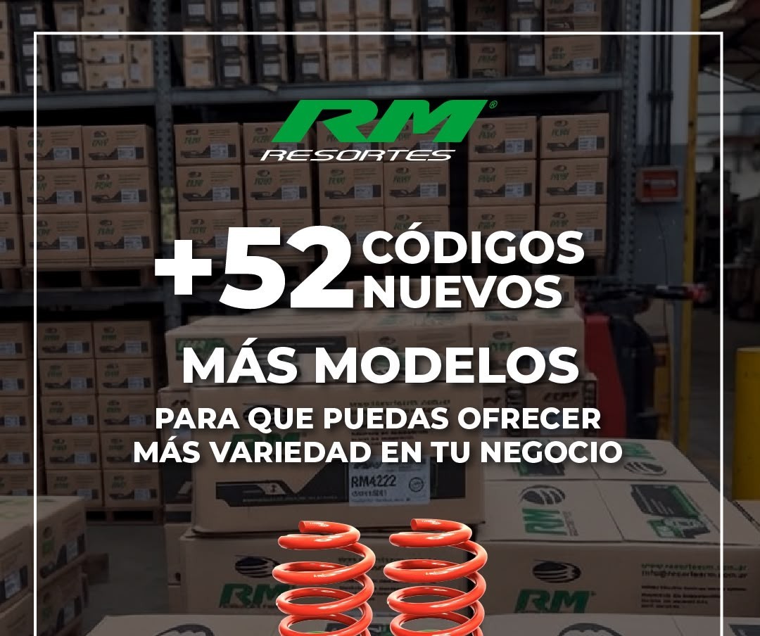 52 códigos nuevos, directo a la ruta 🚗💨